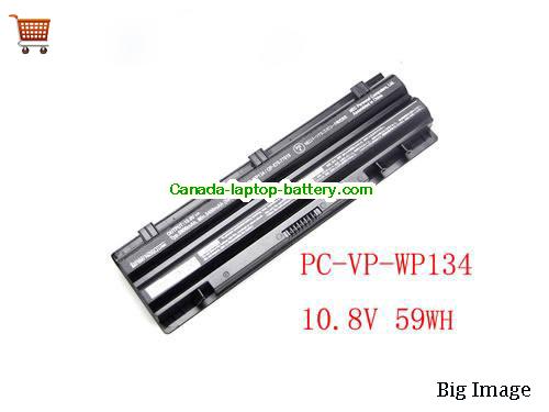 Genuine NEC VK20 Battery 5800mAh, 59Wh , 10.8V, Black , Li-lion