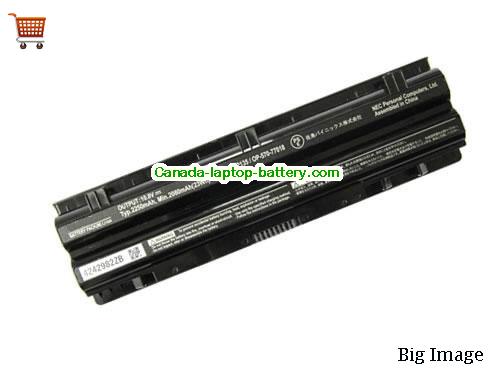 Genuine NEC VersaPro J Type VX VJ 27 MX-G Battery 2250mAh, 23Wh , 10.8V, Black , Li-ion