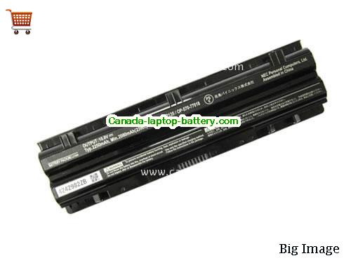 Genuine NEC VersaPro J Type VL VJ 26TL-G Battery 2250mAh, 23Wh , 10.8V, Black , Li-ion