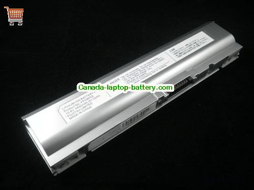 FUJITSU-SIEMENS LifeBook P5020 Replacement Laptop Battery 4400mAh 10.8V Silver Li-ion