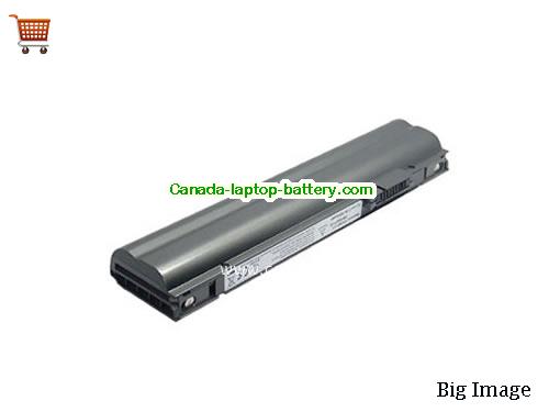 FUJITSU FMV-BIBLO LOOX T70M/T Replacement Laptop Battery 4400mAh 7.2V Metallic Grey Li-ion