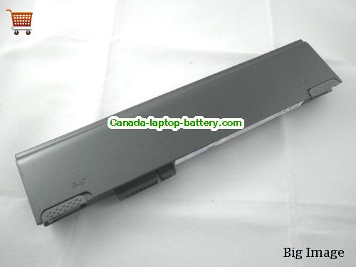 FUJITSU FMV-BIBLO LOOX T50R Replacement Laptop Battery 6600mAh 7.2V Metallic Grey Li-ion
