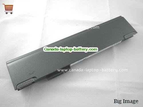 FUJITSU LifeBook P7120D Replacement Laptop Battery 6600mAh 7.2V Metallic Grey Li-ion