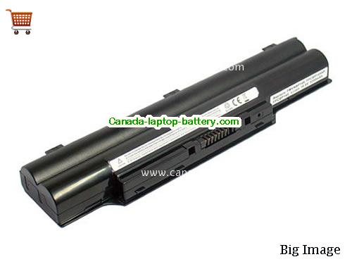 FUJITSU LifeBook A530 Replacement Laptop Battery 5200mAh 10.8V Black Li-ion