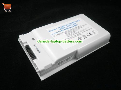 Canada Replacement Laptop Battery for  FUJITSU-SIEMENS LifeBook T4215, LifeBook T4220 Tablet PC, LifeBook T4210,  White, 4400mAh 10.8V