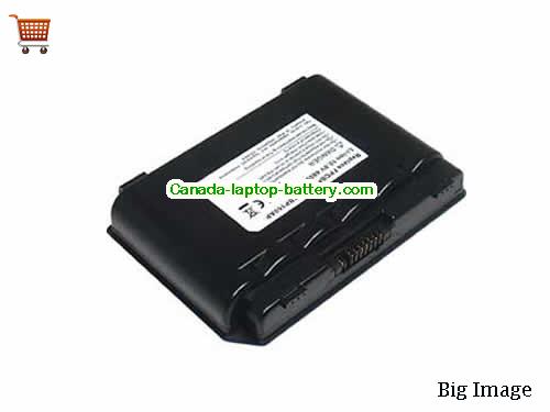 FUJITSU Lifebook A6010 Replacement Laptop Battery 4400mAh 10.8V Dark Gray Li-ion