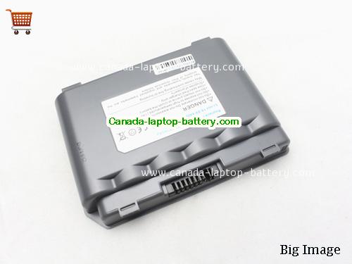 FUJITSU LifeBook A6120 Replacement Laptop Battery 4400mAh 10.8V Grey Li-ion