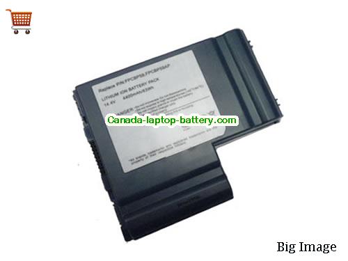 FUJITSU FPCBP59AP Replacement Laptop Battery 4400mAh 14.4V Blue Li-ion
