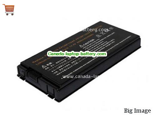 FUJITSU FPCBP120AP Replacement Laptop Battery 4400mAh 14.4V Black Li-ion