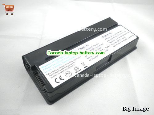 FUJITSU FPCBP194 Replacement Laptop Battery 6600mAh 7.2V Black Li-ion