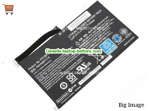 Genuine FUJITSU UH552 Battery 2840mAh, 42Wh , 14.8V, Black , Li-ion