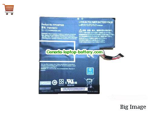 FUJITSU STYLISTIC R726 Replacement Laptop Battery 4420mAh, 33.59Wh  7.6V Black Li-Polymer