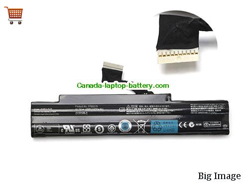 FUJITSU Lifebook AH 552 Replacement Laptop Battery 4400mAh, 48Wh  11.1V Black Li-ion