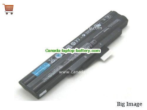 Genuine FUJITSU Lifebook AH552 Battery 4400mAh, 48Wh , 11.1V, Black , Li-ion