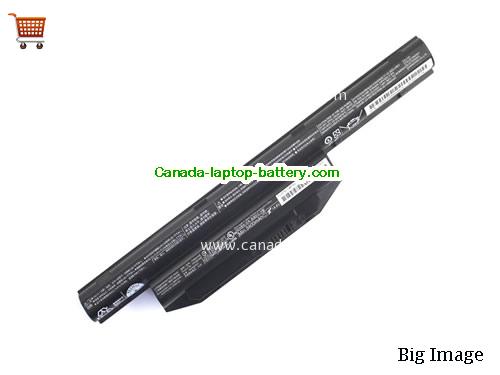 Genuine FUJITSU LifeBook E754 Battery 3550mAh, 51Wh , 14.4V, Black , Li-ion