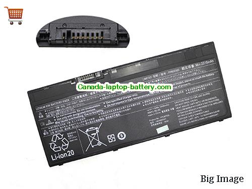 Genuine FUJITSU U7580MP782DE Battery 3490mAh, 50Wh , 14.4V, Black , Li-ion