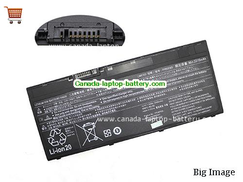 Genuine FUJITSU U7480MP582DE Battery 3490mAh, 50Wh , 14.4V, Black , Li-ion