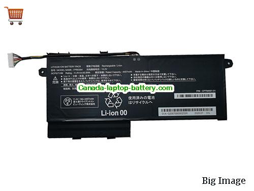 Genuine FUJITSU FPB0354 Battery 4457mAh, 50.8Wh , 11.4V, Black , Li-Polymer