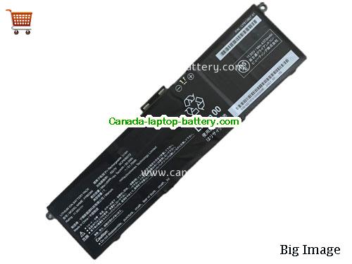 Genuine FUJITSU FPB0364 Battery 4481mAh, 51.75Wh , 11.55V, Black , Li-ion