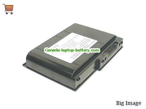 FUJITSU FMV-TC8230 Replacement Laptop Battery 6600mAh, 47.5Wh  7.2V Black Li-ion
