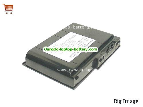 FUJITSU FPCBP152 Replacement Laptop Battery 6600mAh, 47.5Wh  7.2V Black Li-ion