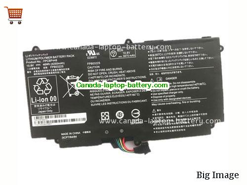 Genuine FUJITSU FPCBP448 Battery 4250mAh, 46Wh , 10.8V, Black , Li-Polymer