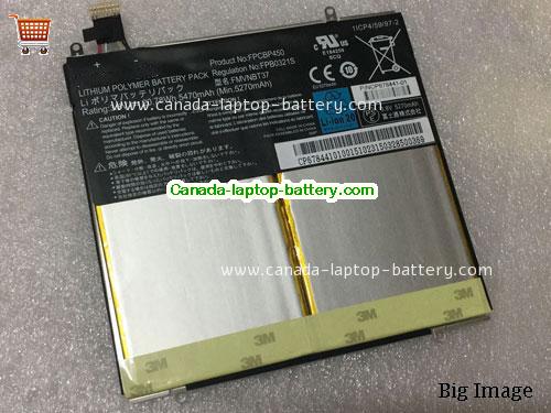 FUJITSU 1ICP4/59/97-2 Replacement Laptop Battery 5470mAh, 20.78Wh  3.8V Sliver Li-Polymer