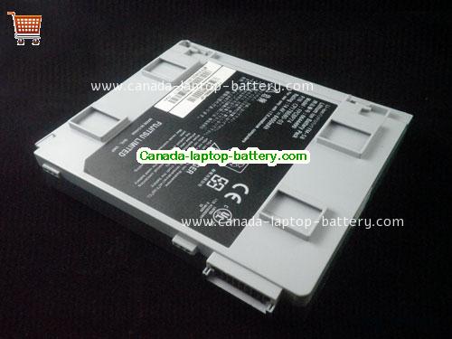 FUJITSU Biblo NH50E Replacement Laptop Battery 6600mAh 14.8V Metallic Silver Li-ion