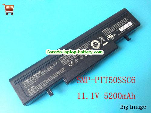 Genuine FUJITSU SMP-PTT50BKA6 Battery 5200mAh, 11.1V, Black , Li-lion