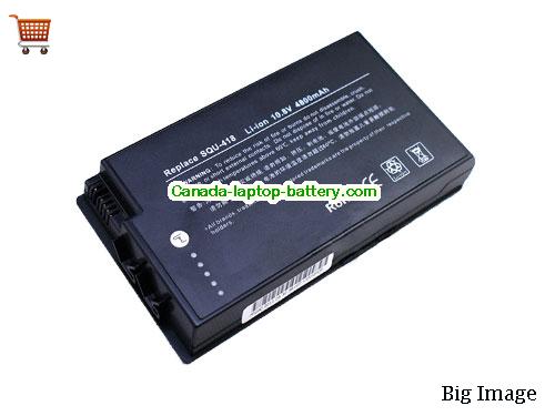 Canada Replacement Laptop Battery for  ADVENT Advent 7110, Advent 7104, EAA-88, Advent 7106,  Black, 4800mAh 10.8V
