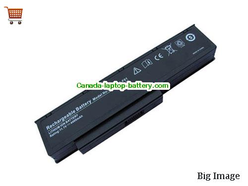 FUJITSU SQU-809 Replacement Laptop Battery 4400mAh 11.1V Black Li-ion