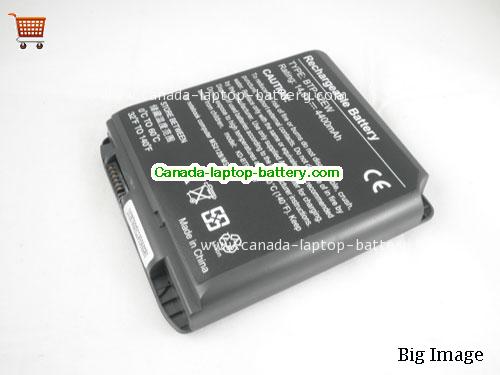 TRONIC5 C15E Replacement Laptop Battery 4400mAh 14.8V Black Li-ion