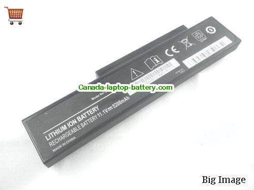 FUJITSU 60.4H80T.021 Replacement Laptop Battery 5200mAh 11.1V Black Li-ion