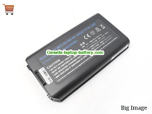 FUJITSU-SIEMENS ESPRIMO Mobile X9510 Replacement Laptop Battery 4400mAh 14.8V Black Li-ion
