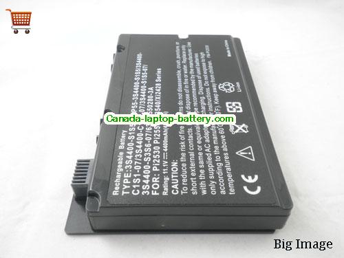 FUJITSU 3S4400-G1S2-05 Replacement Laptop Battery 4400mAh 10.8V Black Li-ion