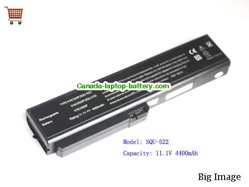 FUJITSU-SIEMENS 916C5030F Replacement Laptop Battery 4400mAh, 48.8Wh  11.1V Black Li-ion
