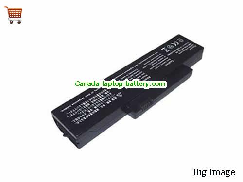 FUJITSU-SIEMENS S26391-F6120-L470 Replacement Laptop Battery 5200mAh 11.1V Black Li-ion