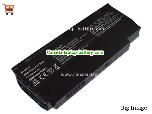 FUJITSU-SIEMENS Amillo Ui3520 Replacement Laptop Battery 2200mAh 14.4V Black Li-ion