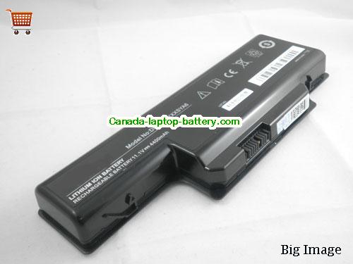 Genuine FUJITSU-SIEMENS Amilo Xi3650 Battery 4400mAh, 11.1V, Black , Li-ion