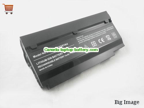 FUJITSU-SIEMENS DPK-CWXXXSYC6 Replacement Laptop Battery 4400mAh 14.4V Black Li-ion