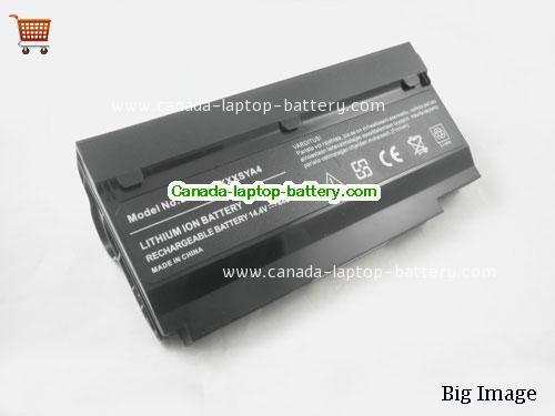 FUJITSU M1010s series Replacement Laptop Battery 4400mAh 14.4V Black Li-ion