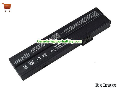 FUJITSU 3S4400-S1S1-02 Replacement Laptop Battery 6600mAh 11.1V Black Li-ion