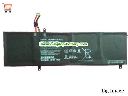 Genuine GIGABYTE GNCH40 Battery 4300mAh, 64Wh , 14.8V, Black , Li-ion