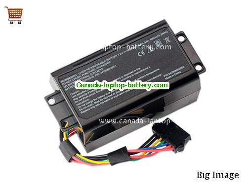 Genuine GETAC 441868800008 Battery 4100mAh, 29.5Wh , 7.2V, Black , Li-ion