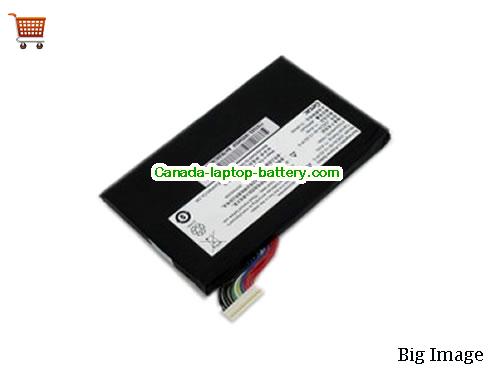 Canada Original Laptop Battery for  MONSTER Tulpar T5 V18.1, Abra A5,  Black, 4100mAh, 46.74Wh  11.4V
