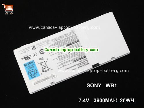 GIGABYTE C4-TEST Replacement Laptop Battery 3450mAh, 26Wh  7.4V white Li-ion