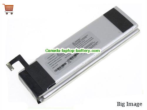Genuine GPD 6438132-2S Battery 4900mAh, 37.24Wh , 7.6V, Sliver , Li-Polymer