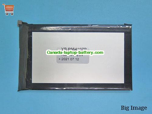 Genuine GPD 6664107 Battery 7200mAh, 3.8V, Sliver , Li-Polymer