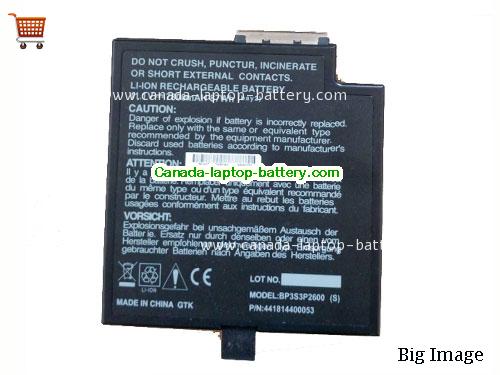 Genuine GETAC 441814400053 Battery 7800mAh, 87Wh , 11.1V, Black , Li-ion