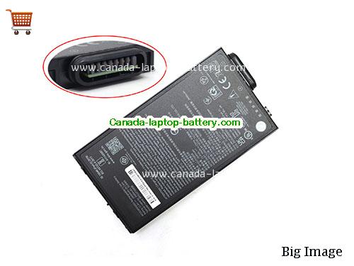 Genuine GETAC 441918000003 Battery 2640mAh, 30.1Wh , 11.4V, Black , Li-ion